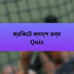 ক্রিকেট ক্যম্প তথ্য Quiz